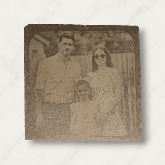 Schiefer Untersetzer