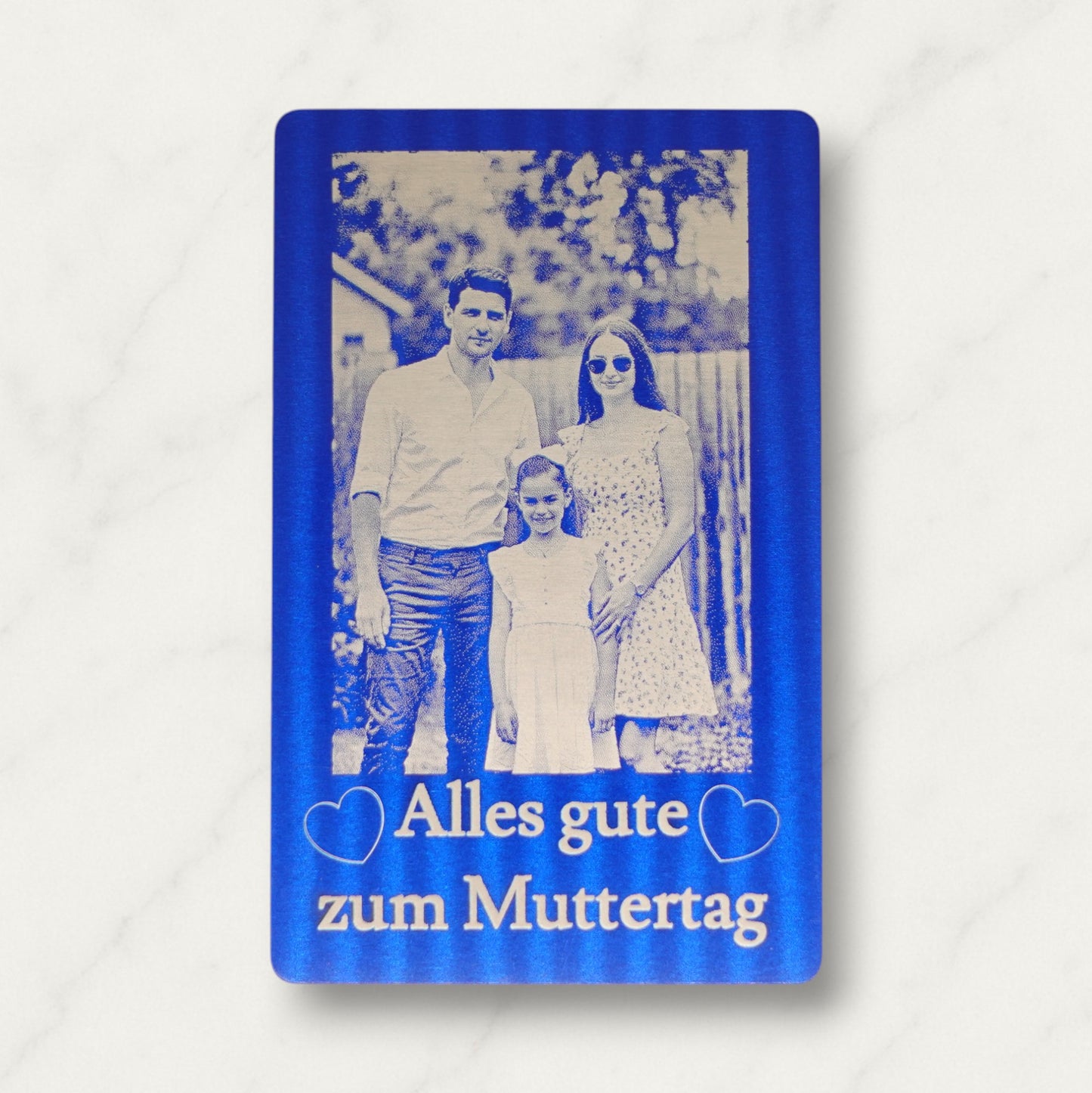 Aluminium Visitenkarten