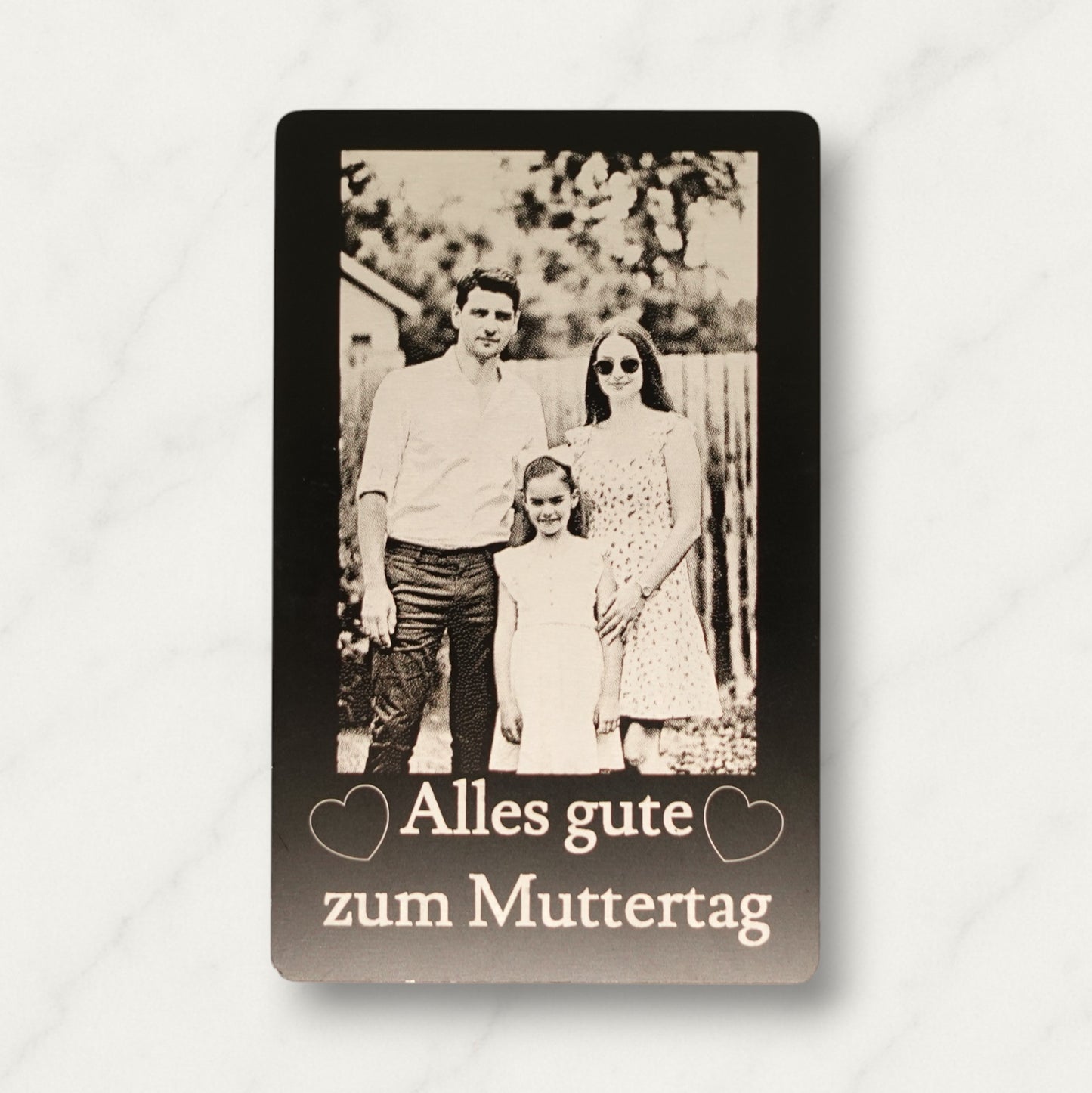 Aluminium Visitenkarten