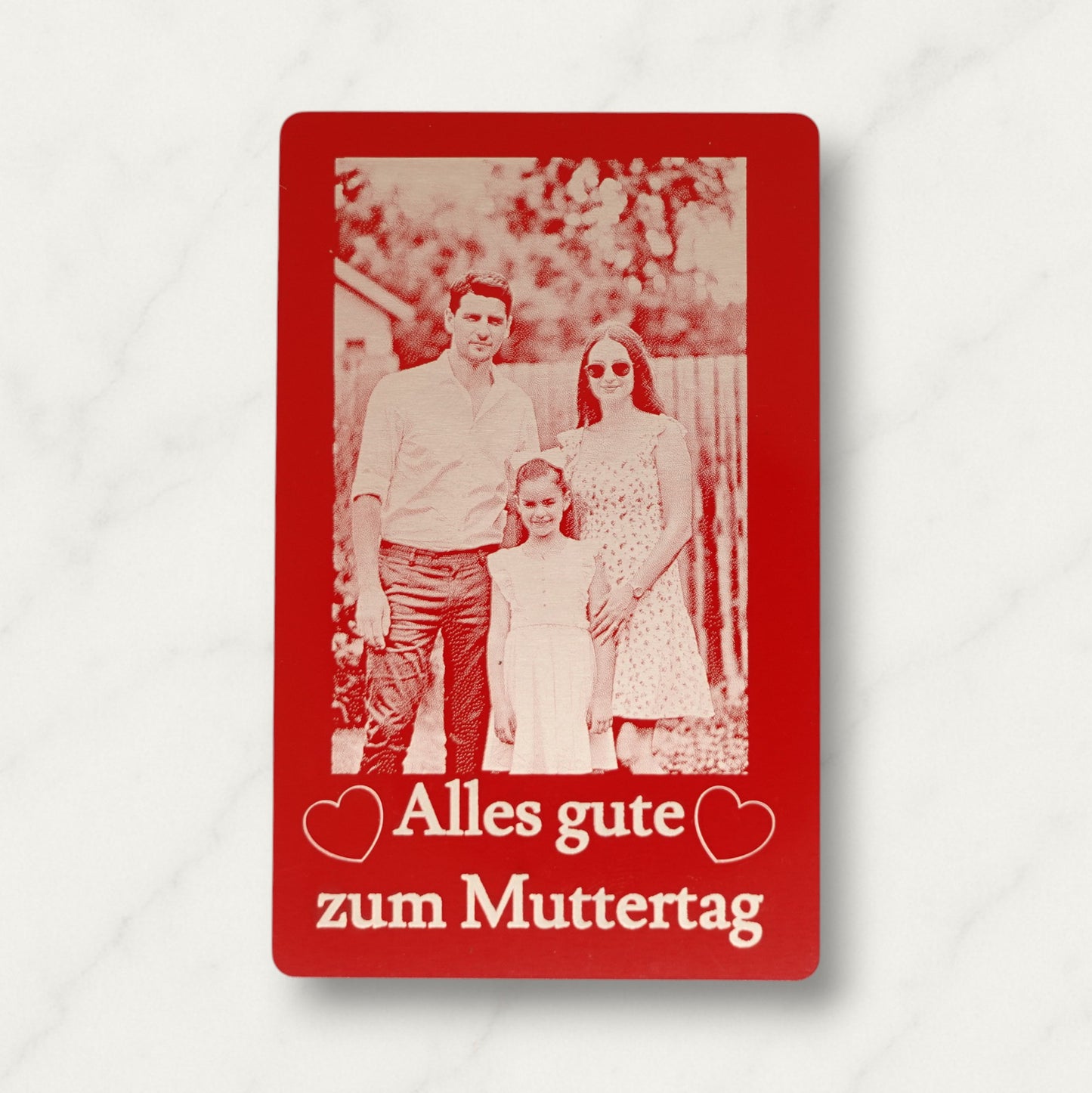 Aluminium Visitenkarten