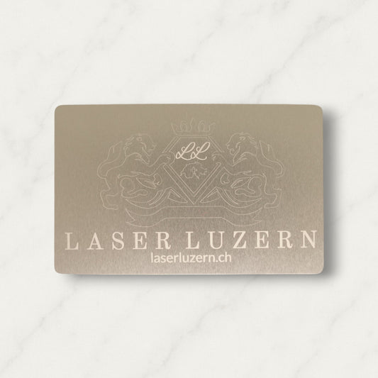 Aluminium Visitenkarten