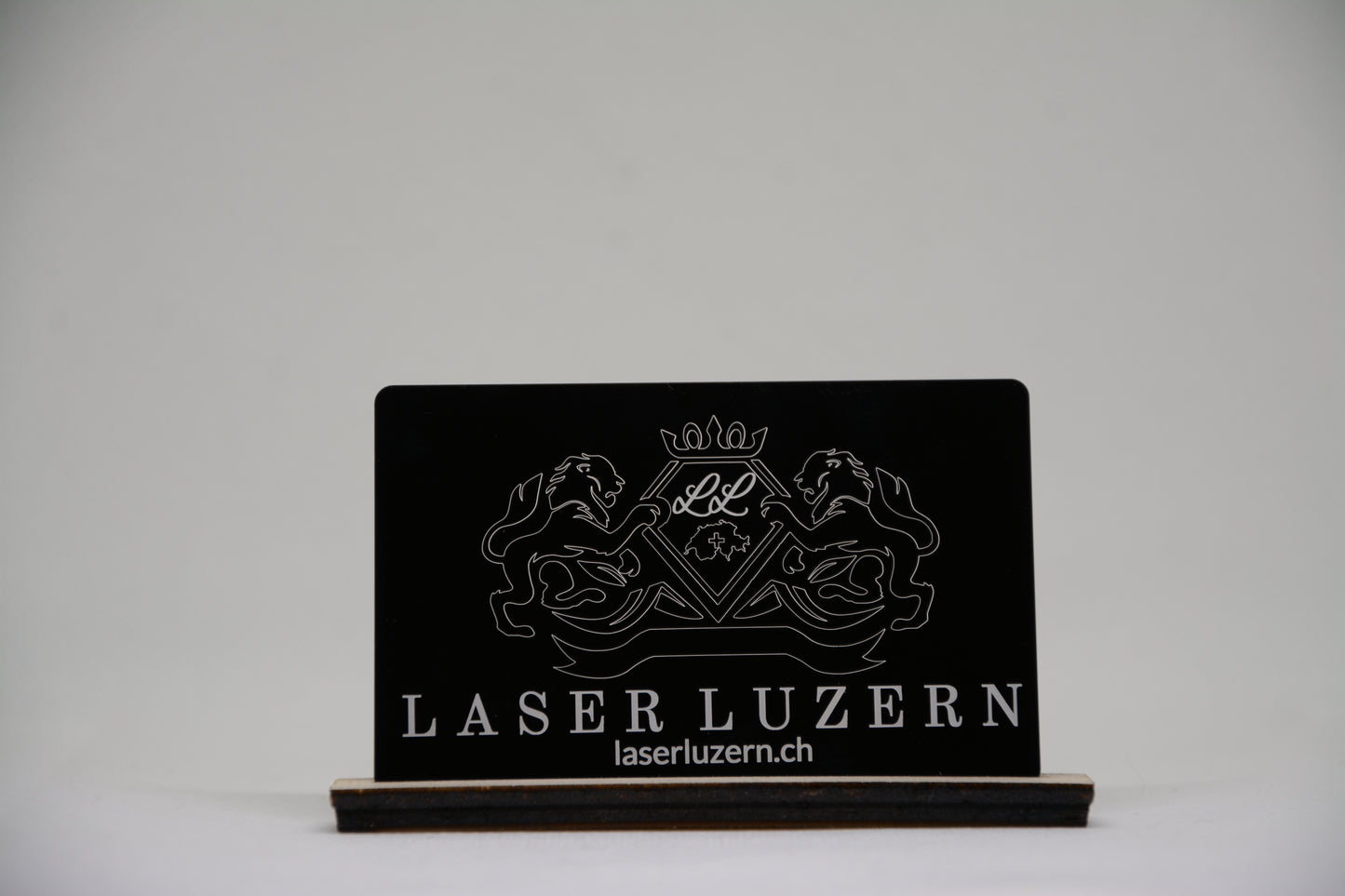 Aluminium Visitenkarten