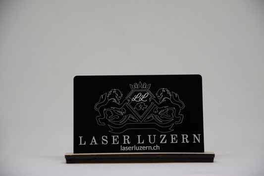 Aluminium Visitenkarten