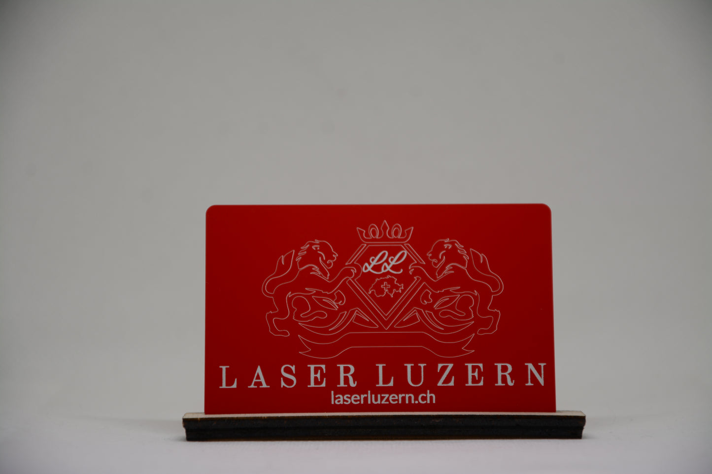 Aluminium Visitenkarten