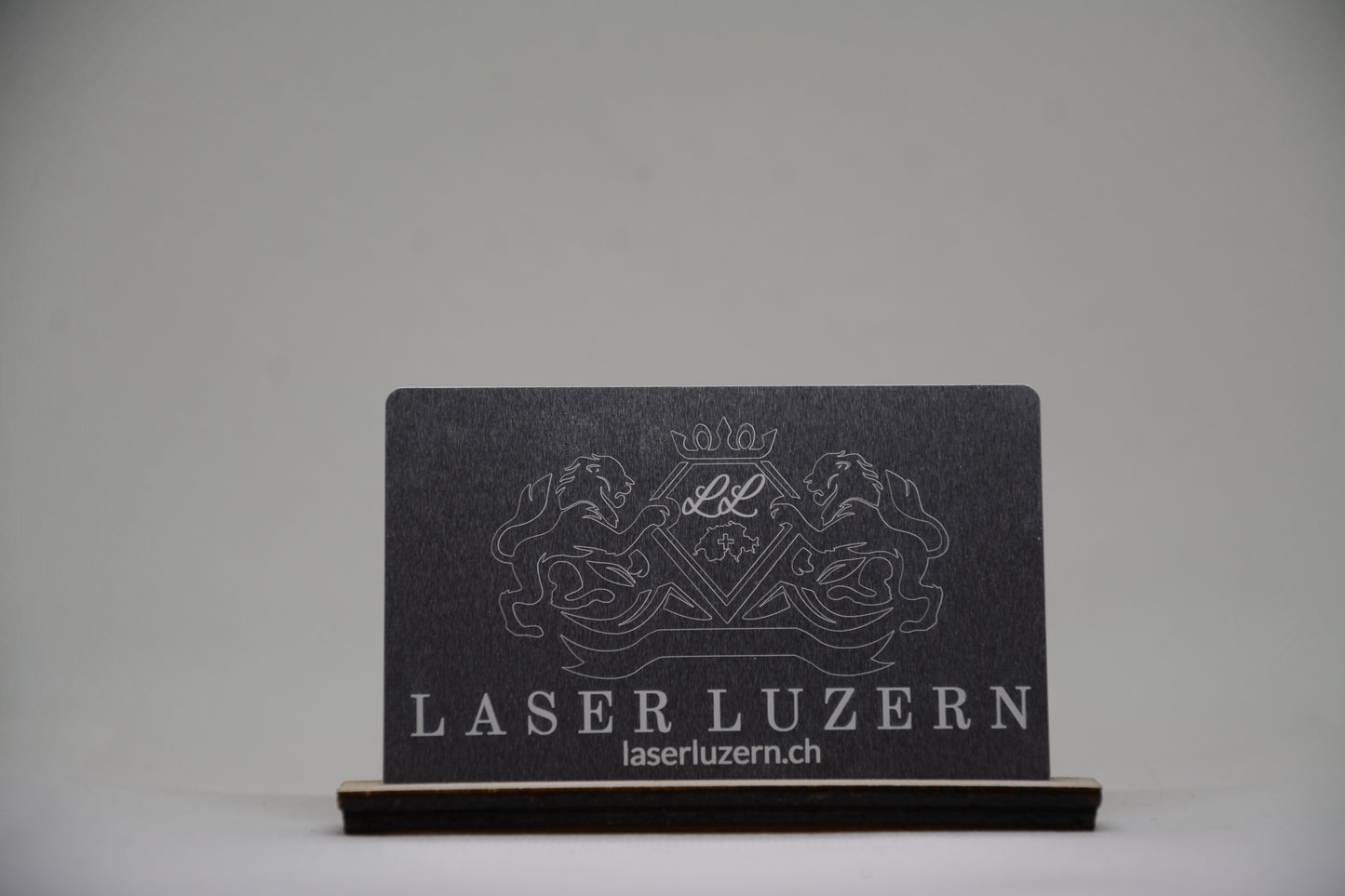 Aluminium Visitenkarten