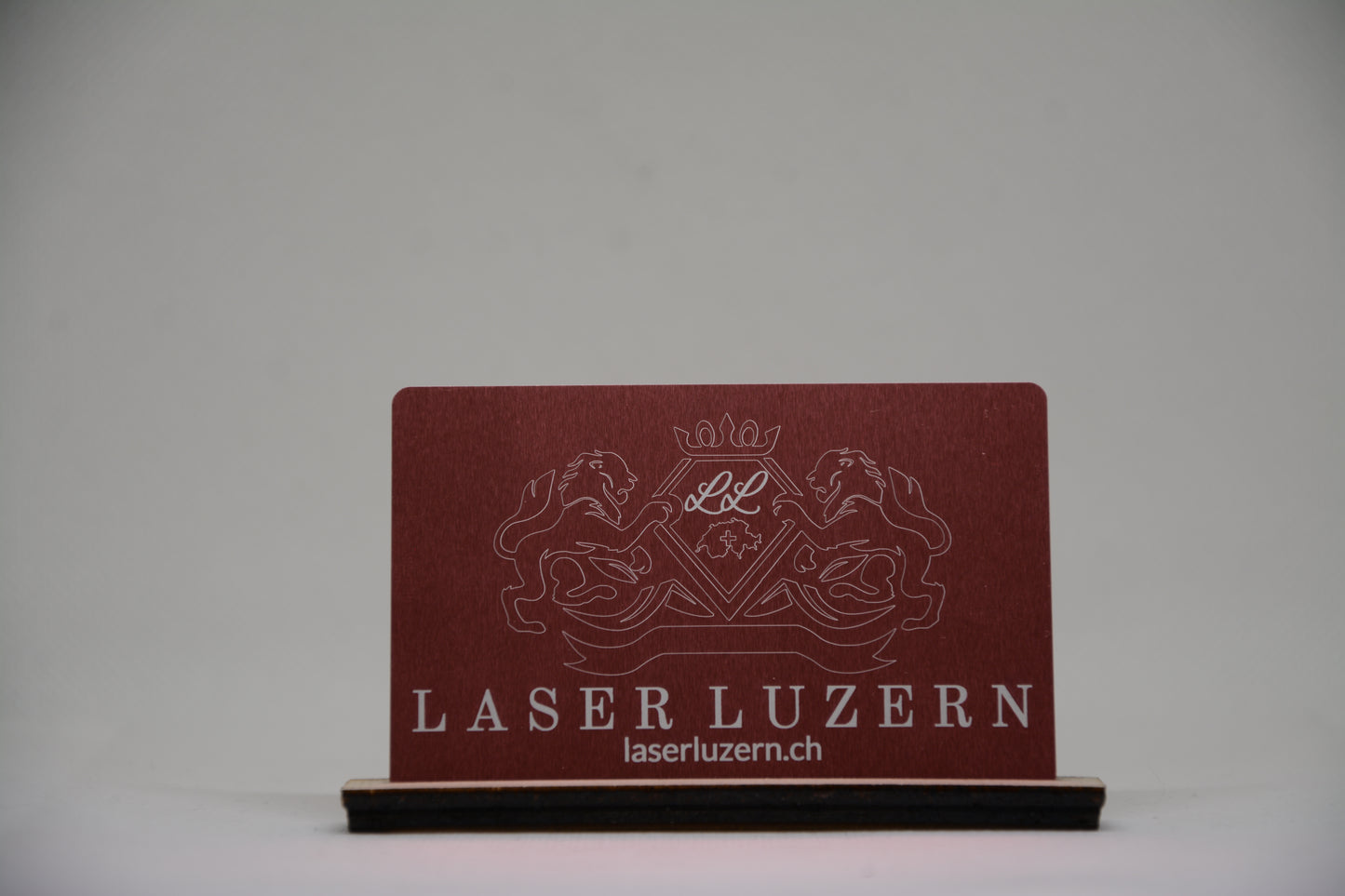 Aluminium Visitenkarten