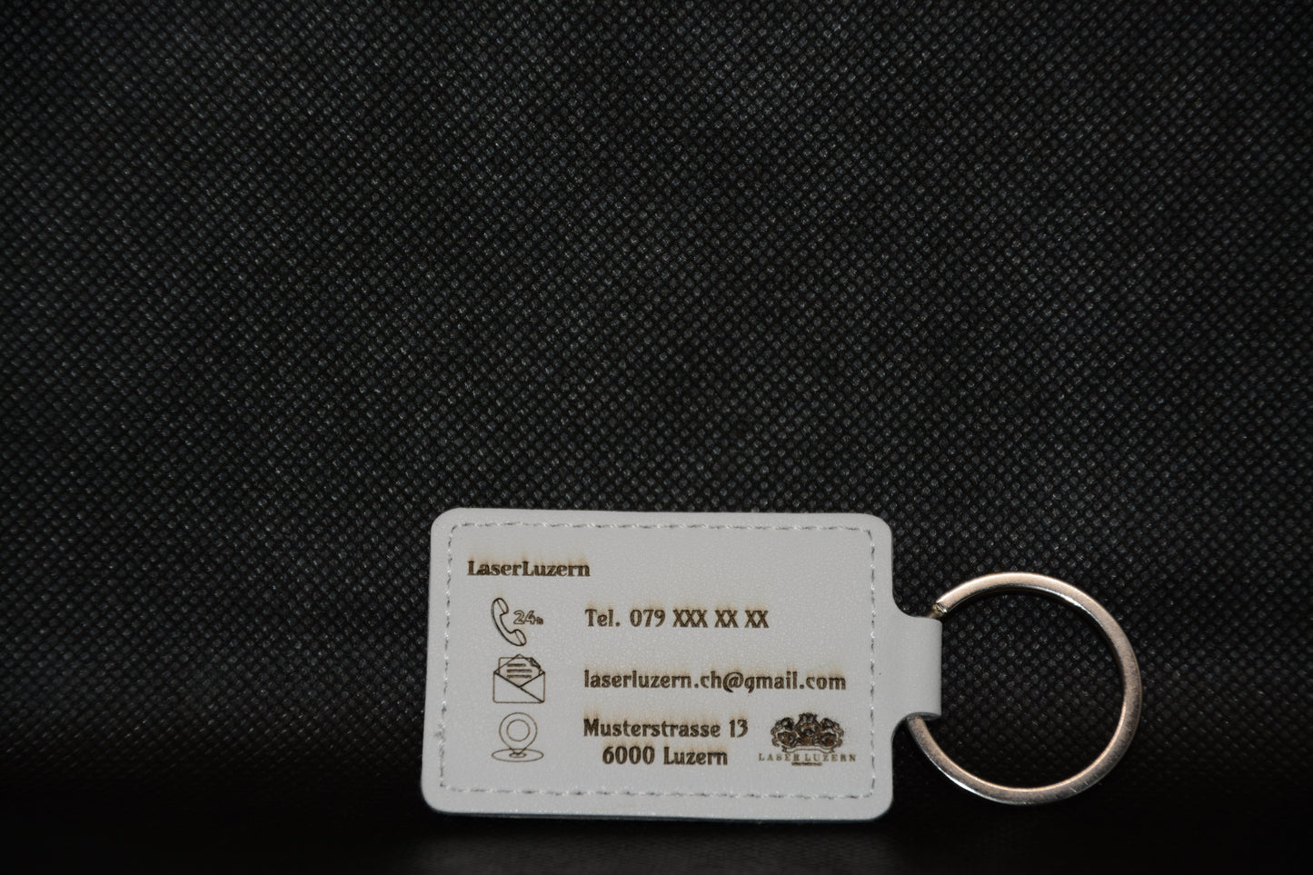 Kunstleder Schlüsselanhänger