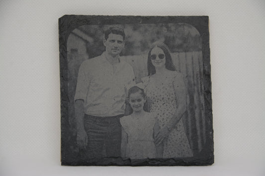 Schiefer Untersetzer