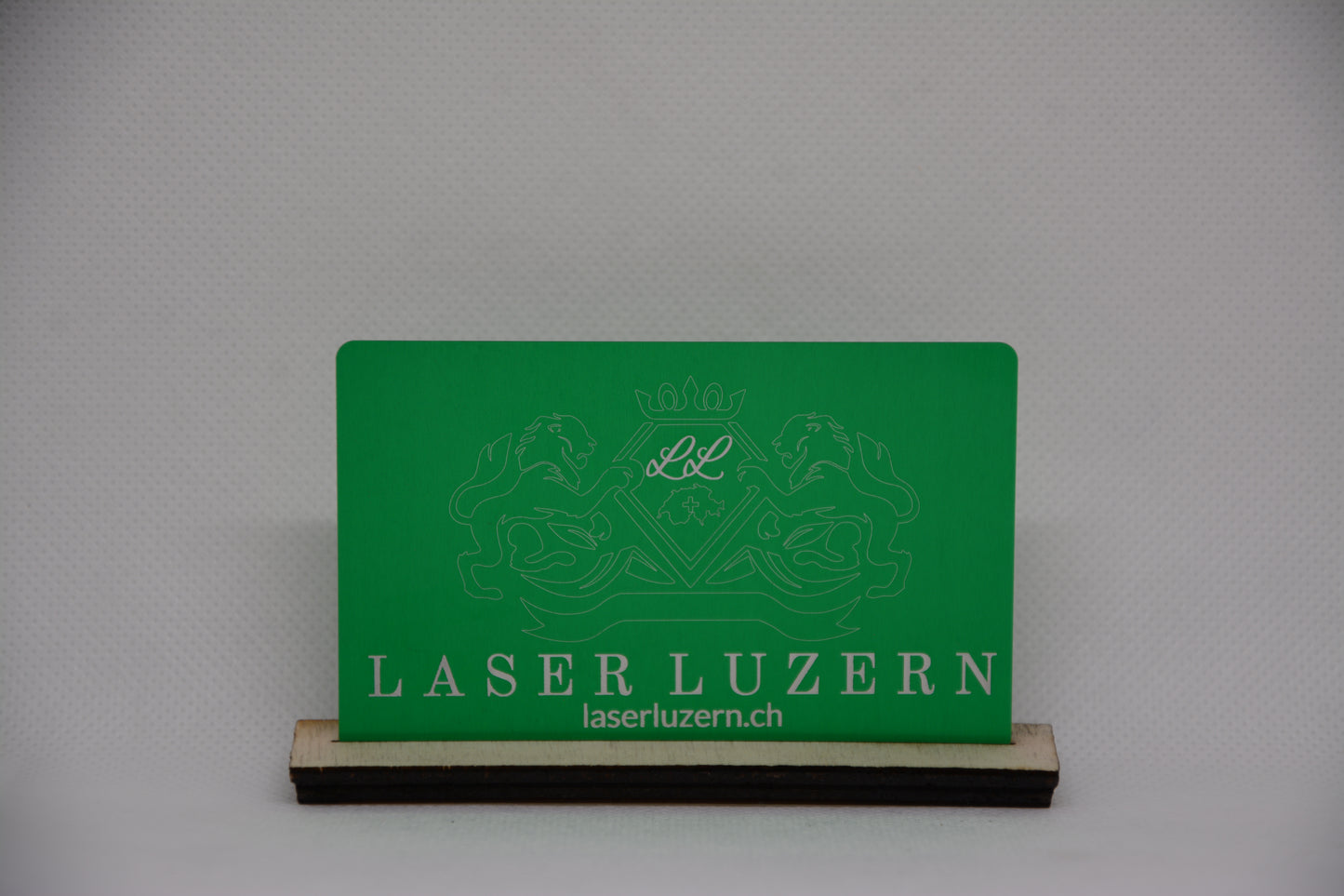 Aluminium Visitenkarten