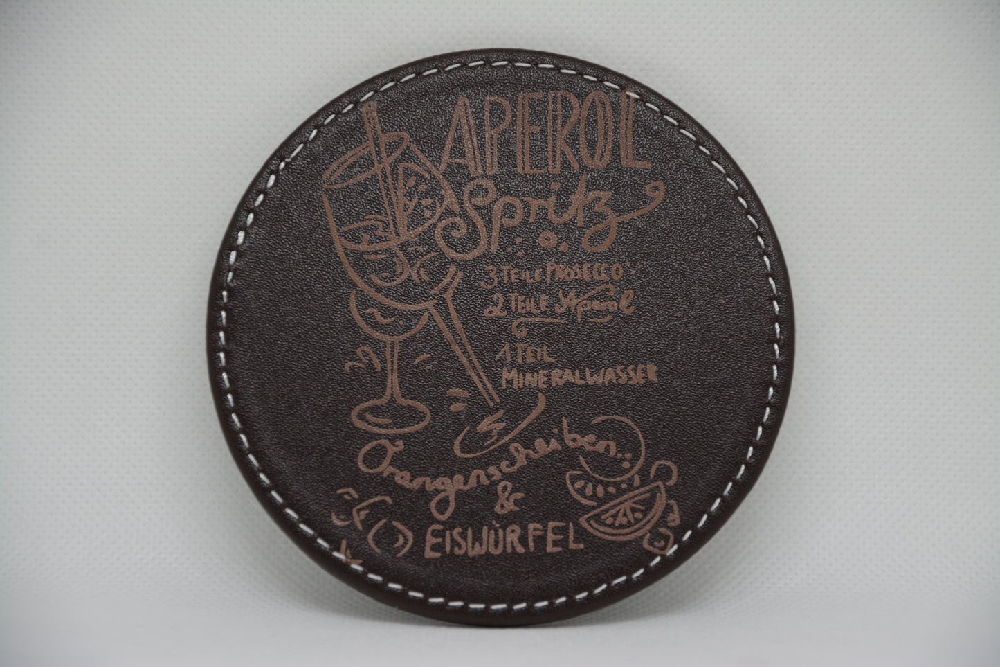 Kunstleder Untersetzer 6stk.